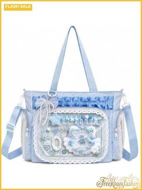 Ita Bag DIY Accessory Kit Clear Display Window Crossbody Shoulder Handbag